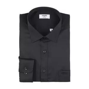 [갤러리아] [레노마 셔츠] 스판 트윌 솔리드 일반핏 긴팔셔츠 RZRSG1006BK [갤러리아]