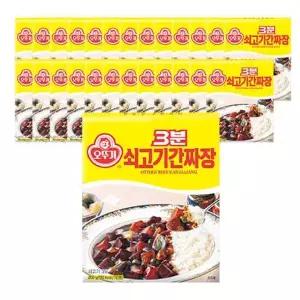 오뚜기 3분 쇠고기 간짜장 24개