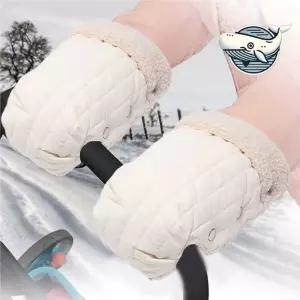 겨울 유모차 손 보호장갑 간편 부착 따뜻한 RAa8+9Qno