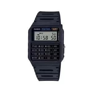 카시오 CA-53W-1Z 데이터뱅크 계산기 디지털 공용 우레탄 시계