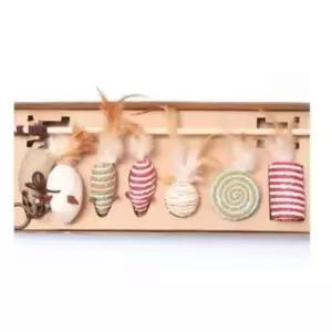 스크래쳐 인형 우드 낚시대 고양이낚시대장난감 고양이낚시대