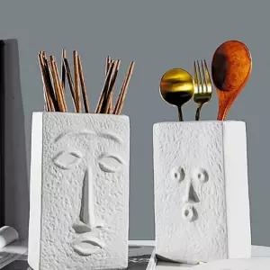 인체 석고상 미니 두상 스케치 미술소품 석고인물상 얼굴 조각상 이목