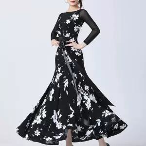 볼룸댄스연습복 여성모던댄스복 라틴댄스상의 댄스복신상 하의 무대공연