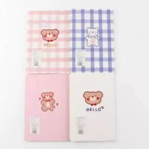 [문구/오피스] 노트 테디베어 심플라인 캐릭터 라인 0.8mm 줄노트 20개세트