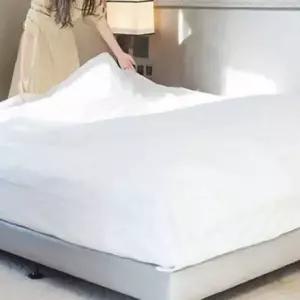 ( )1회용이불커버 여행용 일회용 더블 이불 일회용이불시트 커버 일회용침구커버_24737207