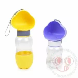 휴대용 반려동물 물병 강아지 외출용 물통 동물 급수기 산책 필수품