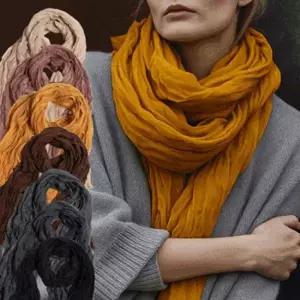 슈가 스카프 WT064 여성 롱머플러 겨울 목도리 보온 연말 선물