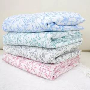 리플 차가운 얇은 홑이불 원단 여름 도비 담요이불 인견이불