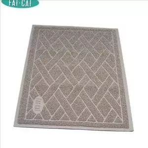 기능성 고양이 모래 매트 논슬립 고양이 배변 매트 대형 사막화