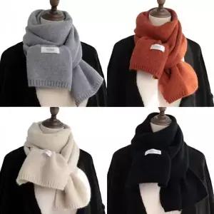겨울 커플 머플러 남녀 공용 방한 목도리 남자 여자 데일리 소프트