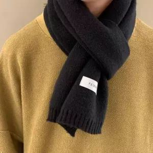 여성 양면 목도리 겨울 방한 머플러 간절기 데일리 두꺼운 숄
