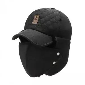 골프 방한모자 귀도리 마스크 탈부착 겨울 방한모