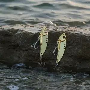 싱킹 메탈 바이브 18g 골드 3p세트 바다 루어낚시 채비 메탈지그