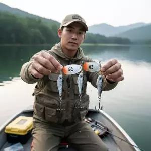 싱킹 스피너베이트 3개입 배스 꺽지 낚시용 루어 블레이드 채비 20g