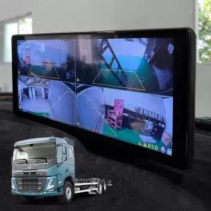 볼보 FM11카고 호환 4채널블랙박스 트럭커