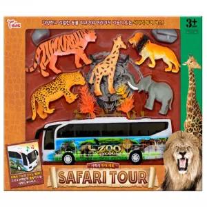 씽크토이 자동차장난감 사파리 투어버스 세트 (926638) 버스 버스장난감