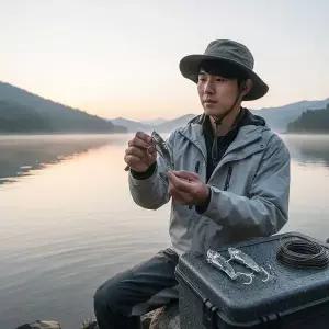 싱킹 메탈 바이브 3개 세트 18g 바다 민물 루어낚시 미끼 채비