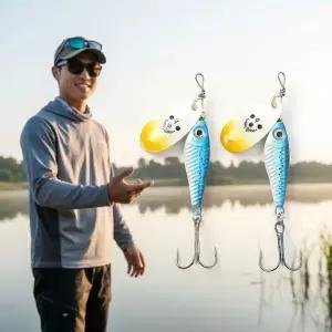 배스 낚시 스피너베이트 20g 3개 세트 싱킹 루어 채비 훅 포함