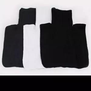 레이어드 가짜 목폴라 면 이너넥워머 반목티 성인용 겨울 넥카라