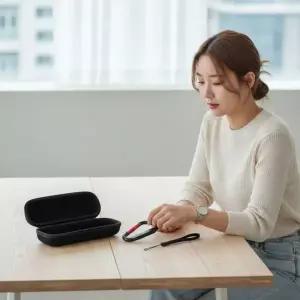 디지털 카메라 하드케이스 캠코더 수납 가방 핸디캠 파우치 휴대용