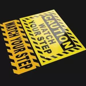 계단조심 스티커 안전스티커 안전문구스티커