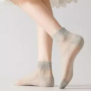 여자 시스루 패션 발목양말 3개 망사 여름 인기 양말