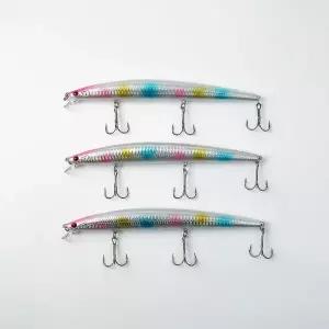 농어 방어 대형 플로팅 미노우 3P세트 18cm 바다낚시 채비