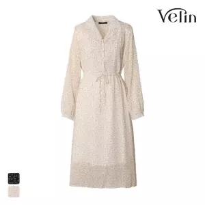 벨린 칼리아 플로 원피스 플라워 긴팔 롱원피스