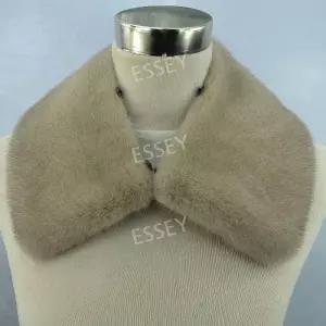 코트용 퍼카라 수입 벨벳 칼라 라펠 맞춤 제작 남성 여성