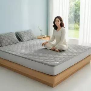 [골드스마일]여름 냉감 침대 패드 2m 대형 가족용 쿨링 커버 침구