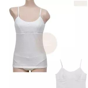 여자 고등학생 끈 나시 런닝 순 면 흰색 백색 러닝 셔츠 메리야스 런닝구