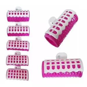 [콩심팥심]인파우치 집게헤어롤 10개 헤어집게롤 헤어스타일셋팅