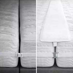 패밀리 침대 연결패드 매트리스 틈새막이 고정벨트 침대틈새커버