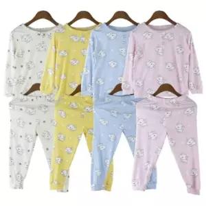 스판 SD200802 아동 하양둥이 긴팔잠옷세트 짱구잠옷 아동짱구잠옷