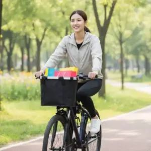 자전거 접이식 핸들바 바구니 탈부착형 앞바구니 장바구니