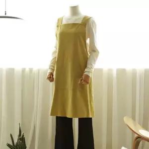 [샵앤] 국산 여성 플로리스트 공방 에이프런 무지 앞치마 ENA-WAP-0957-아이보리