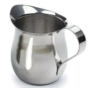 [콩심팥심]델키 스텐 벨크리머 에스프레소 샷잔 저그 240ml 계량컵 커피