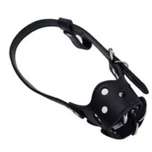 강아지 입마개 가죽 대형견 애견 마스크 XXL 강아지입마개