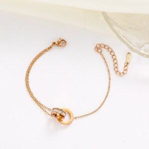 다원 큐빅 투링 써지컬스틸 발찌