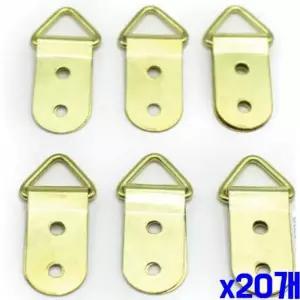 간편 QD86MK23 설치 액자걸이 6P X20개 삼각벽고리 액자행거