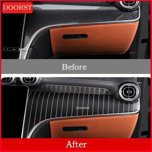 메르세데스 벤츠 C 클래스 C200 센터 콘솔 세로 스트라이프 계기판 내부 개조 액세서리