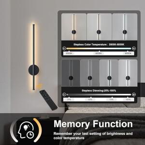 1개 50CM LED 충전식 벽등 조광 설치 필요 없는 거실 소파 장식용