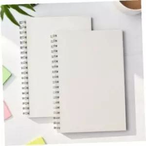 [문구] 스프링 무선 노트 투명 커버 심플 메모장 노트북