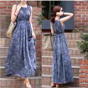 [의류] 여자 롱원피스 쉬폰원피스 트렌치원피스 1컬러