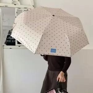 [애슬릿] 미니 양산 수동 암막 코팅 접이식 휴대용 학생 양우산