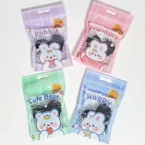 하트미역1개+잡곡굴비1개 _1세트(토끼지퍼백_디자인랜덤) 추석 한가위 명절 새해 설 어린이집 생일 선물 답례품 유치원 행사