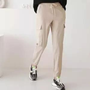 [라일리여성의류] Rly 카고 조거팬츠 허리밴딩 사이드포켓 여성바지 다리