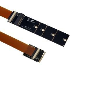 [호환품]M.2 키 A/E - NVME PCIE 3.0/4.0 어댑터 고속 SSD 변환기 카드 데스크탑/노트북 도구 2230/2242