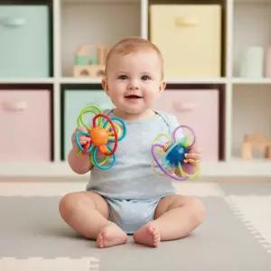 링치발기 소프트링 치발기 아기 소프트 치아발육기 유아 딸랑이 오감발달 촉감자극 고리장난감
