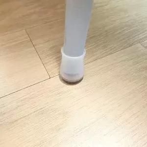 [콩심팥심]실리콘의자캡 원형 XS 반투명 4P 1세트